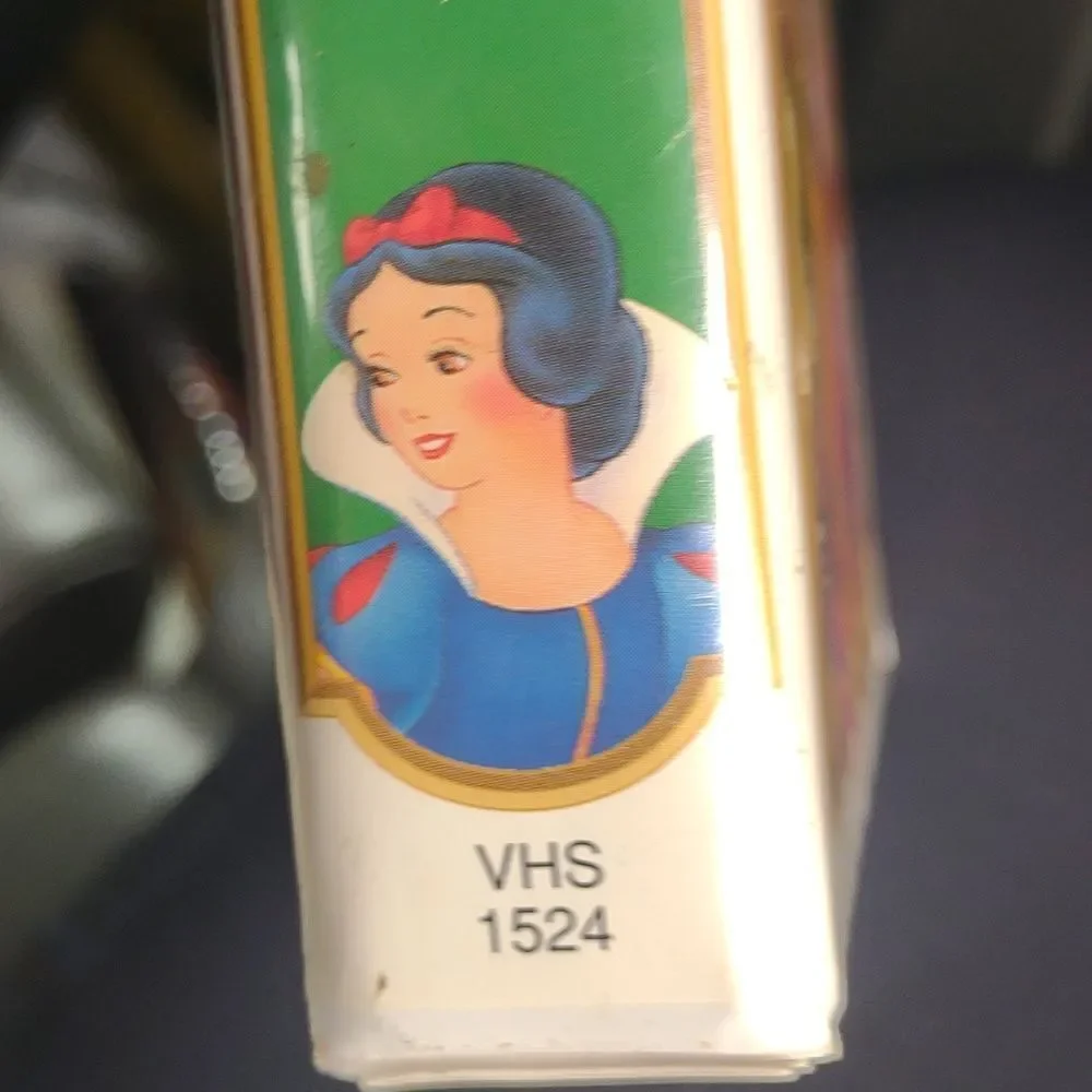 Walt Disney's Masterpiece Snow White and the seven Dwarfs vintage VHS